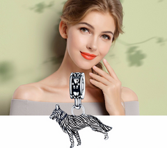 Shepherd Dog Pendant and Charm Bracelet Accessory