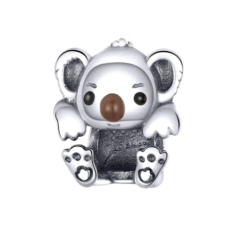 925 Silver Animal Charm Bracelet DIY Beads Accessories