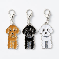 Husky and Dalmatian Dog Keychain Pendant Accessory
