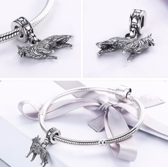 Shepherd Dog Pendant and Charm Bracelet Accessory