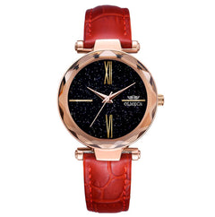 OLMECA Women's Waterproof Quartz Starry Fashion Watch