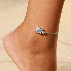 Turtle Foot Chain Bracelet and Anklet