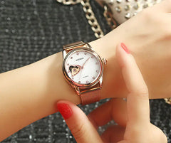 Automatic Waterproof Couple Watch for Women (Genuine Swiss)