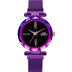 OLMECA Women's Waterproof Quartz Starry Fashion Watch