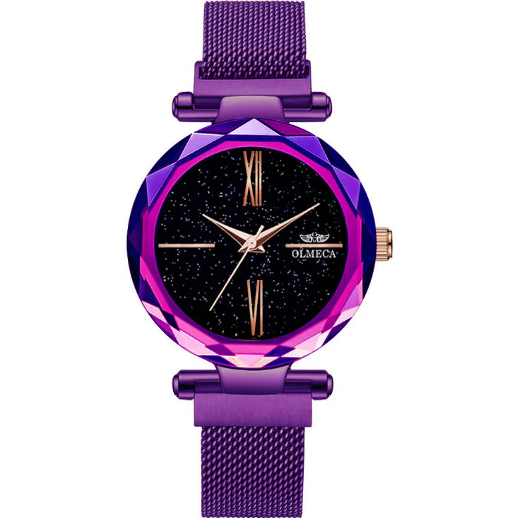 OLMECA Women's Waterproof Quartz Starry Fashion Watch