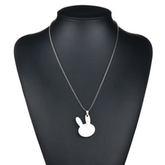 Cartoon Rabbit Stainless Steel Engraved Dog Tag