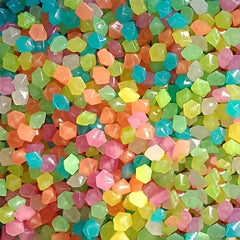 500 Glow in the Dark Stones for Garden Decor
