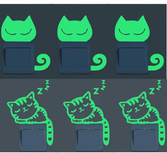 Glow-in-the-Dark Stickers and Switch Decor
