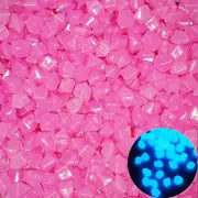 500 Glow in the Dark Stones for Garden Decor