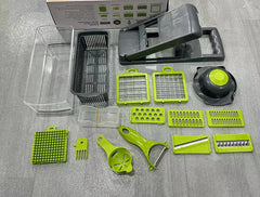 Multifunctional Vegetable Chopper with Container (1pc)