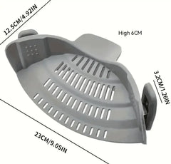 Wide-Mouth Silicone Drain Block Filter