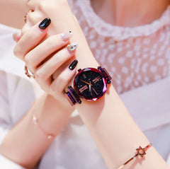 OLMECA Women's Waterproof Quartz Starry Fashion Watch