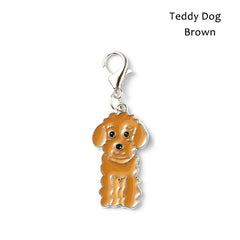 Husky and Dalmatian Dog Keychain Pendant Accessory