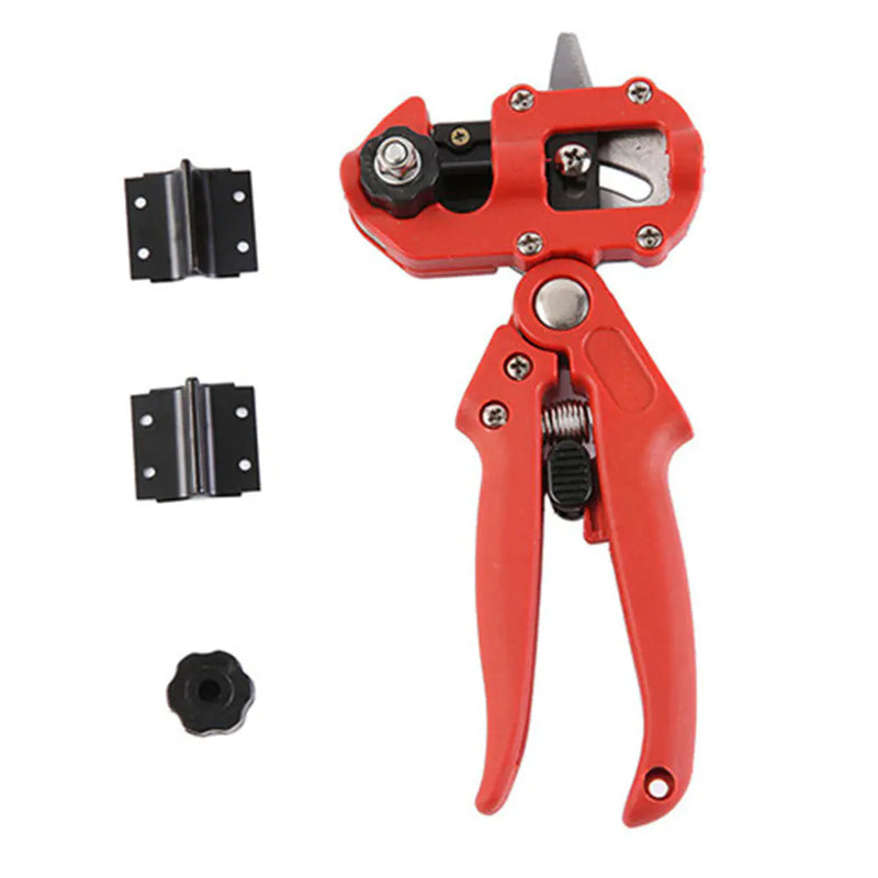 Tri-Color Garden Grafting Shears with High Success Rate