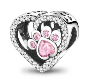 Dog Claw Charm Pendant Necklace (Single Item)