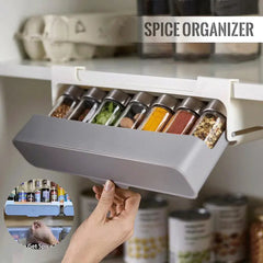 Hanging Kitchen Glass Seasoning Bottle and Box Set