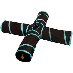 Pet Supplies Cat Crinkle Tunnel Foldable Cat Toy