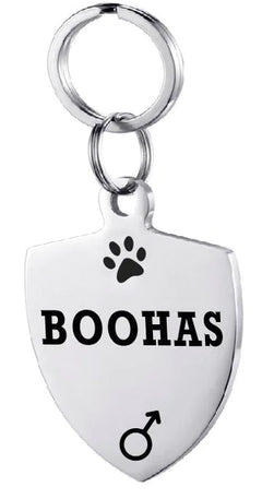 Personalized Stainless Steel Dog ID Tag